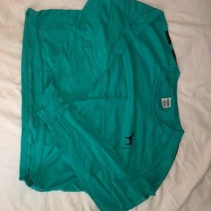 PINK Victoria’s Secret Turquoise Crew Neck